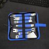 Scratch Proof Automotive Interior Tool set Steel Wedges Auto Radio Removal for Door Panel & Window Trim Safe Removal
