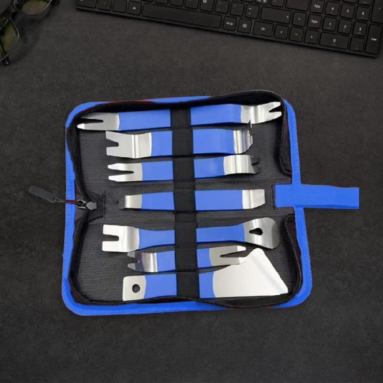 Scratch Proof Automotive Interior Tool set Steel Wedges Auto Radio Removal for Door Panel & Window Trim Safe Removal