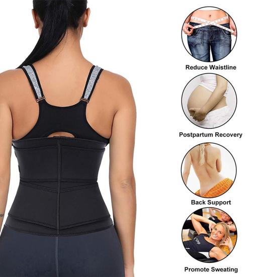 Corsetto Dimagrante Sportivo Allenamento Perdita di Peso Controllo Pancia Stringitutto Fascia Sudorazione