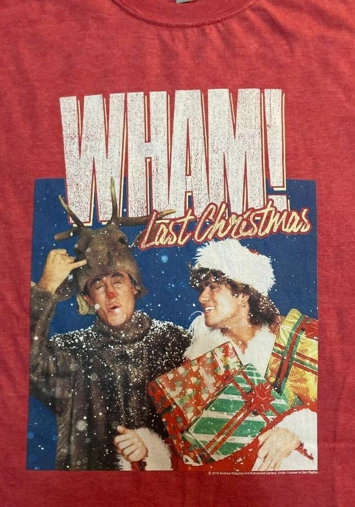 Last Christmas Tee Retro 80 s WHAM George Michael Red Shirt NG2584 Unisex T-Shirt XL