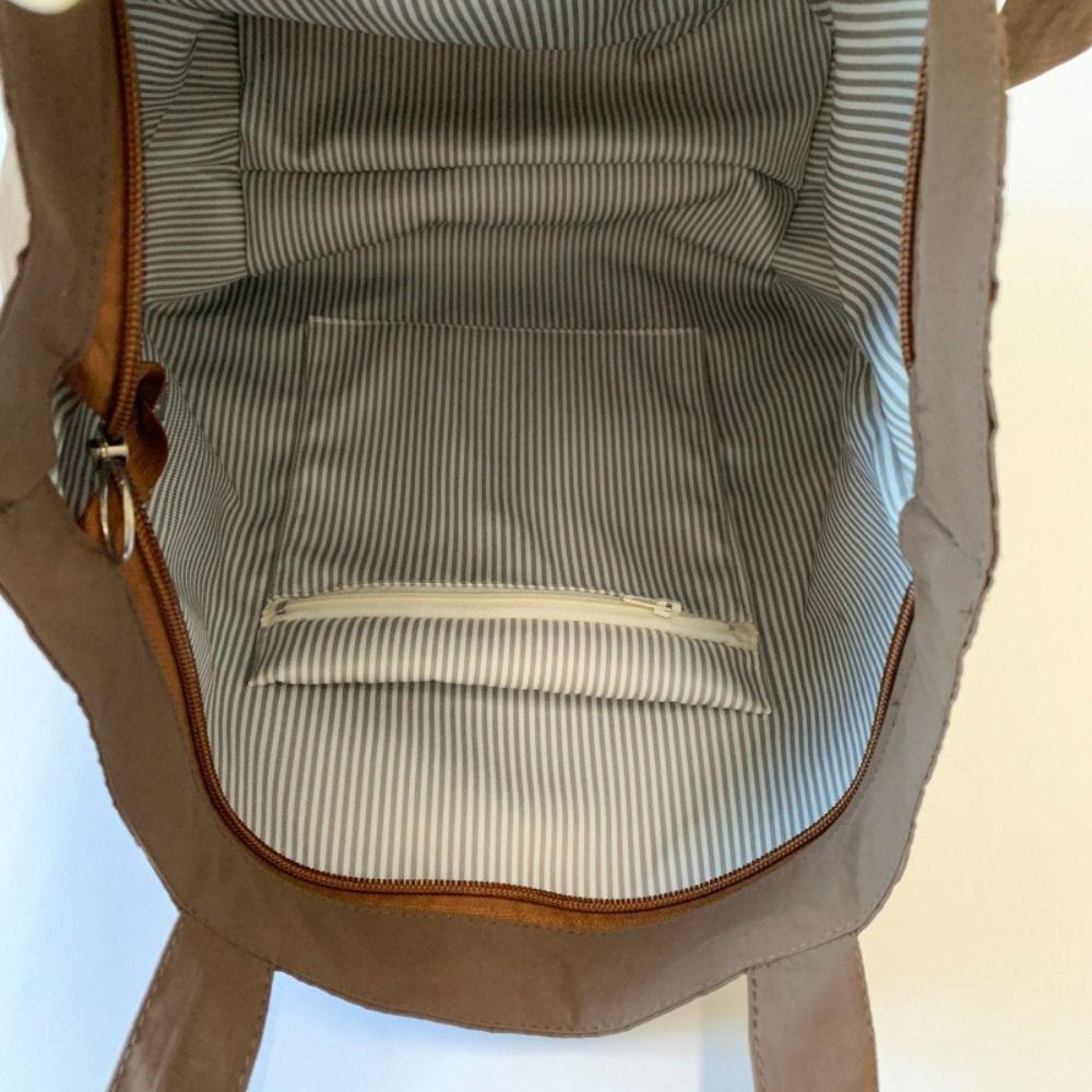 Lightweight Nylon Shoulder Bag Waterproof Handbag Fashionable Tote Bag  Women