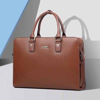 Aktentasche Große Kapazität Business Leder Herrentasche Pendler Multifunktionale Mode Herrenhandtasche