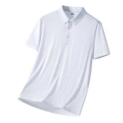 Camiseta tipo polo de verano de manga corta para hombre, informal, versátil, holgada, de talla grande