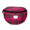 Plaid Polyester Waist Bag