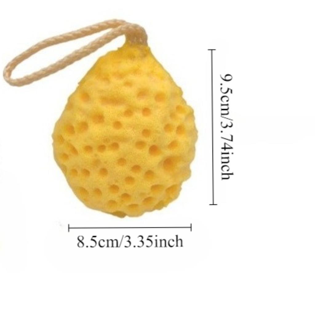 Honeycomb Shaped Bath Ball, Suitable For Family Bathrooms