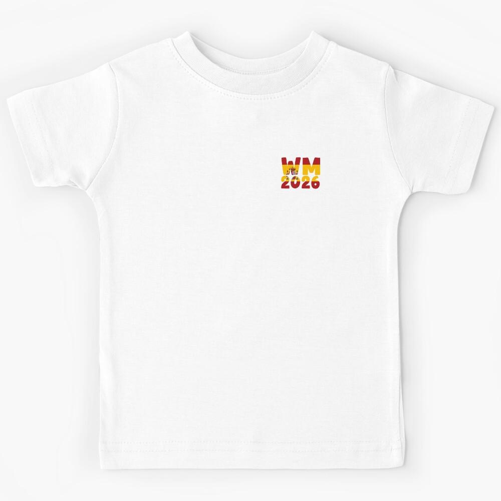 Spain World Cup 2026 Sticker, Spain flag, Spain World Cup 2026, Spain inspired supporter gift Kids T-Shirt 160