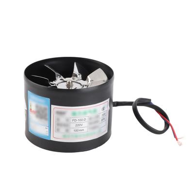 Mutfaklar, Banyolar, Restoranlar, Süpermarketler için Düşük Gürültülü Yuvarlak Inline Booster Kanal Fanı Egzoz Havalandırma Fanı