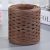 1 Roll Paper Cord Recyclable DIY Clear Texture Hand-knitted Wrapping Raffia Straw for Festival