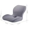 Office Chair Cushions One-Piece Memory Foam Seat Cushion Lumbar Support Cushion for Pback and Butt Ressure Relief , Sciatica Pain , Tailbone