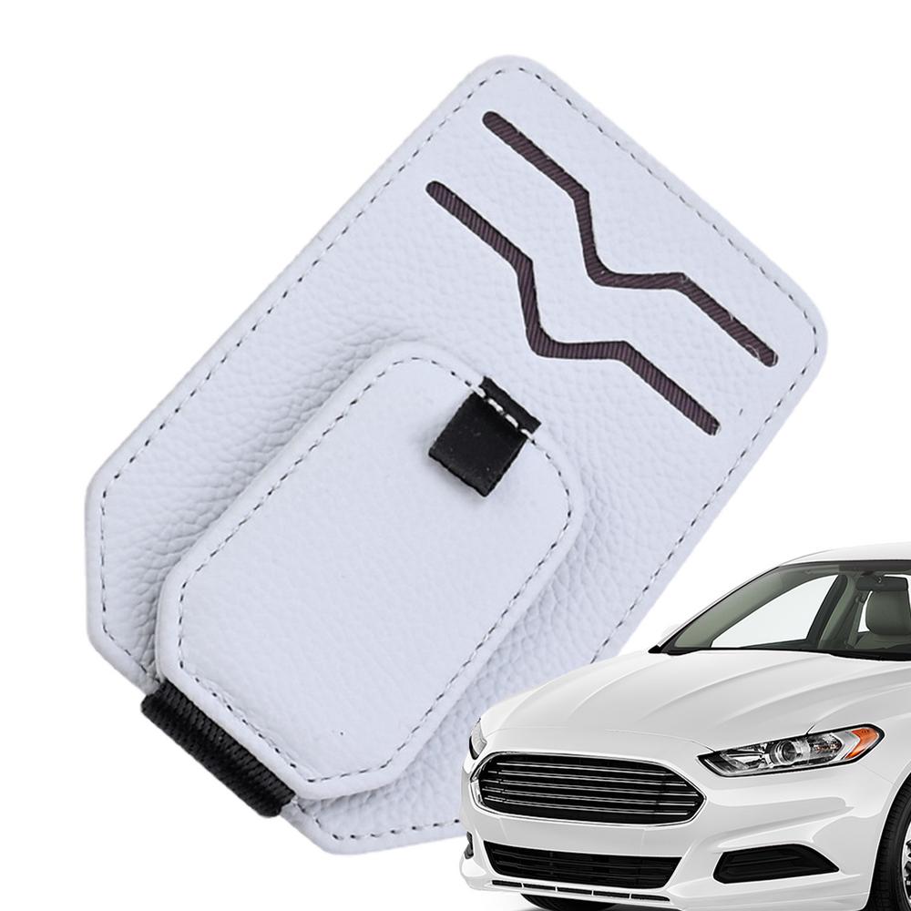 Car Sunglasses Holder Clip Car Sun Visor Organizer Holder For Sunglasses Portable Car Sun Visor Storage Glasses Organizer For