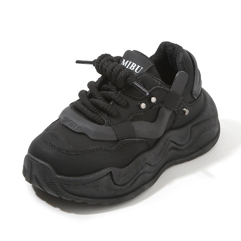 Kinder Sportschuhe 2025 Frühling und Herbst neue Jungen Papa Schuhe leichte Mädchen kleine weiße Schuhe weichsohlige Baby Freizeitschuhe