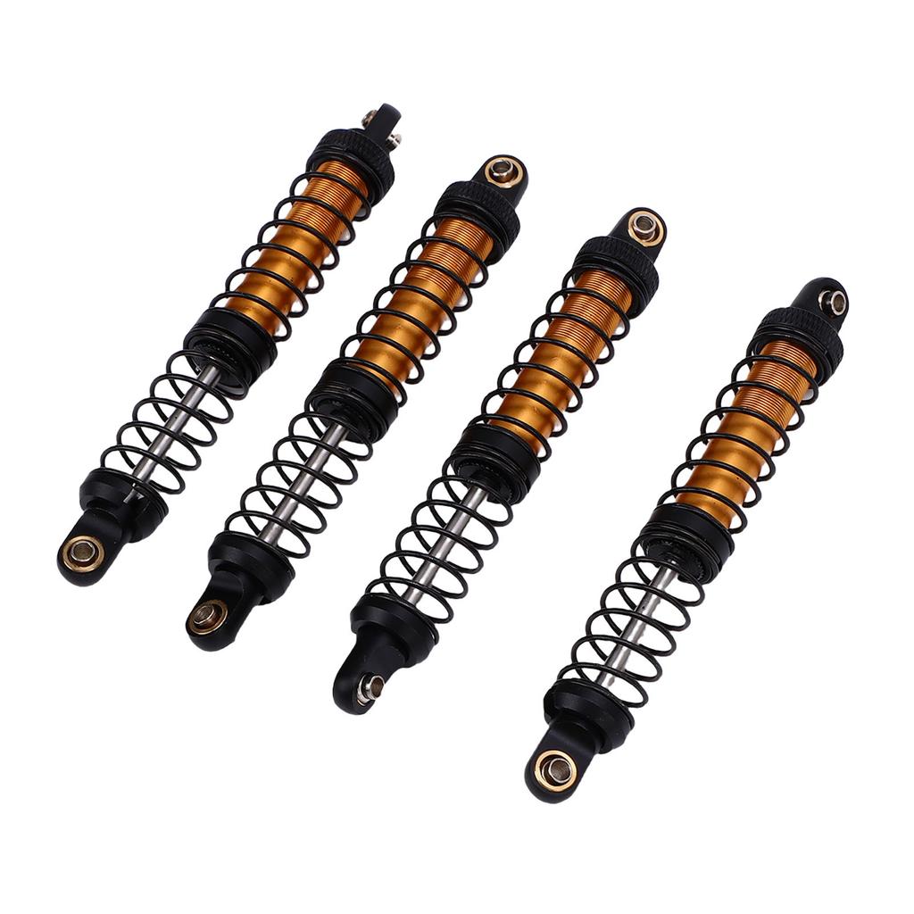 4pcs RC Car   Alloy 100mm Double Springs Shock Damper for 1Celsius10 RC Crawler Off Road Car