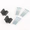 Barrise Adapter Kit for Standard Diameter 22.2mm Steering Wheel 24-39mm Handle Up Spacer Black