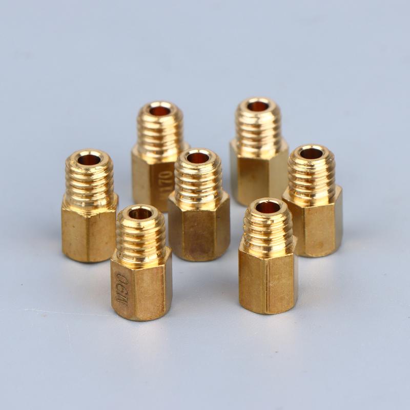 12Pcs Motorcycle Carburetor Main Jet Carburettor Main Nozzle Gauge Nozzle For Mikuni Vm Tm Carb 90- 200