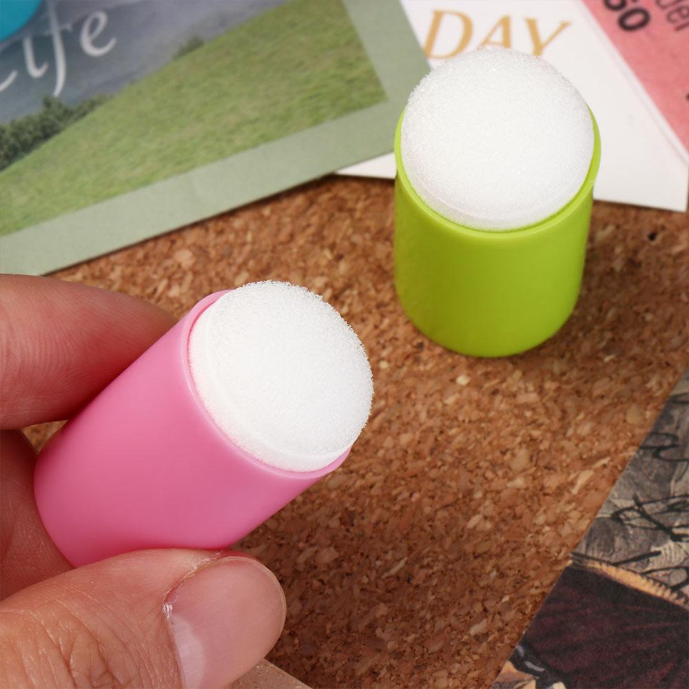 5PCS DIY Finger Painting Sponge Craft Painting Finger Cot Professional Dauber Sponge Journal