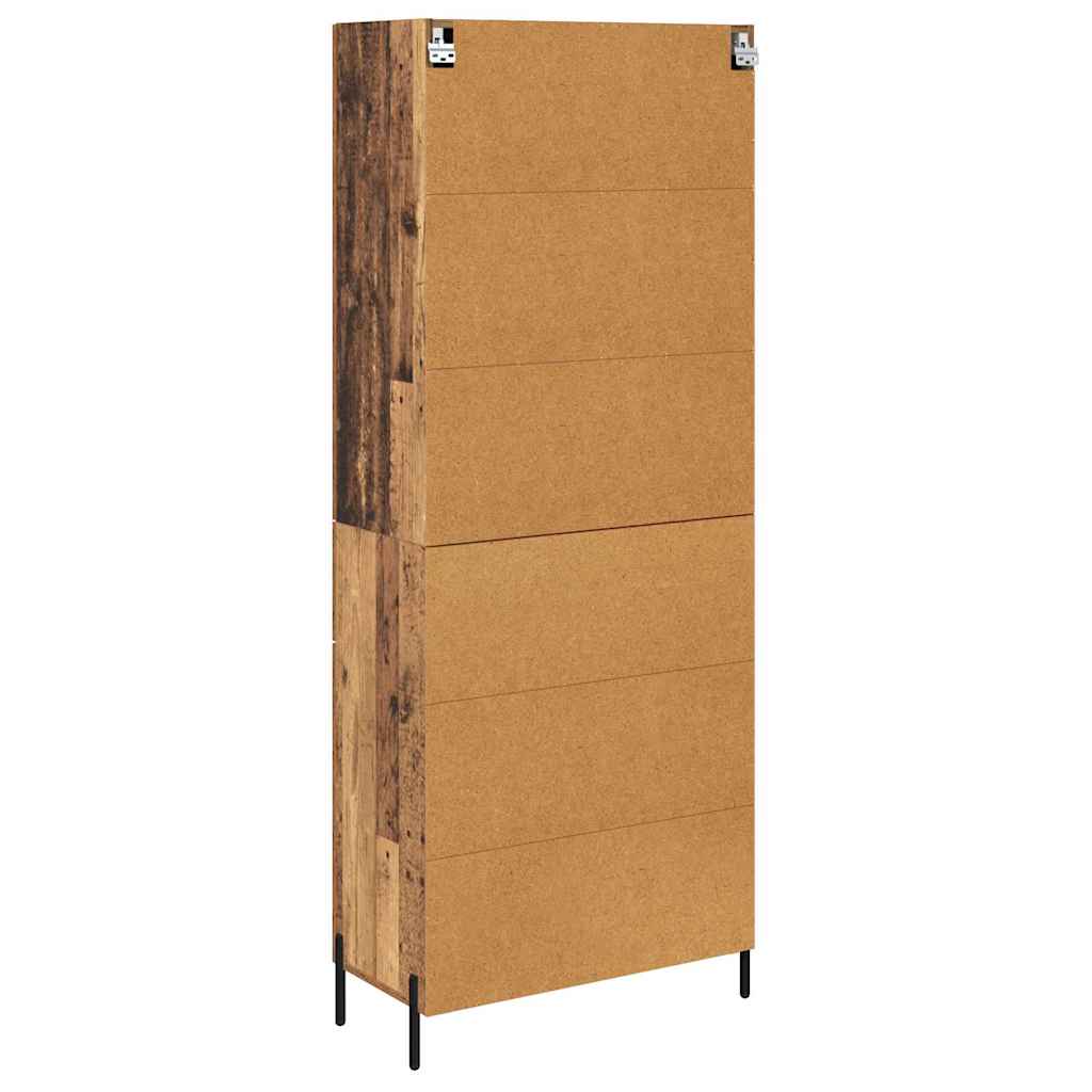 Highboard Reclaimed Wood 69.5 x 34 x 180 cm Particleboard