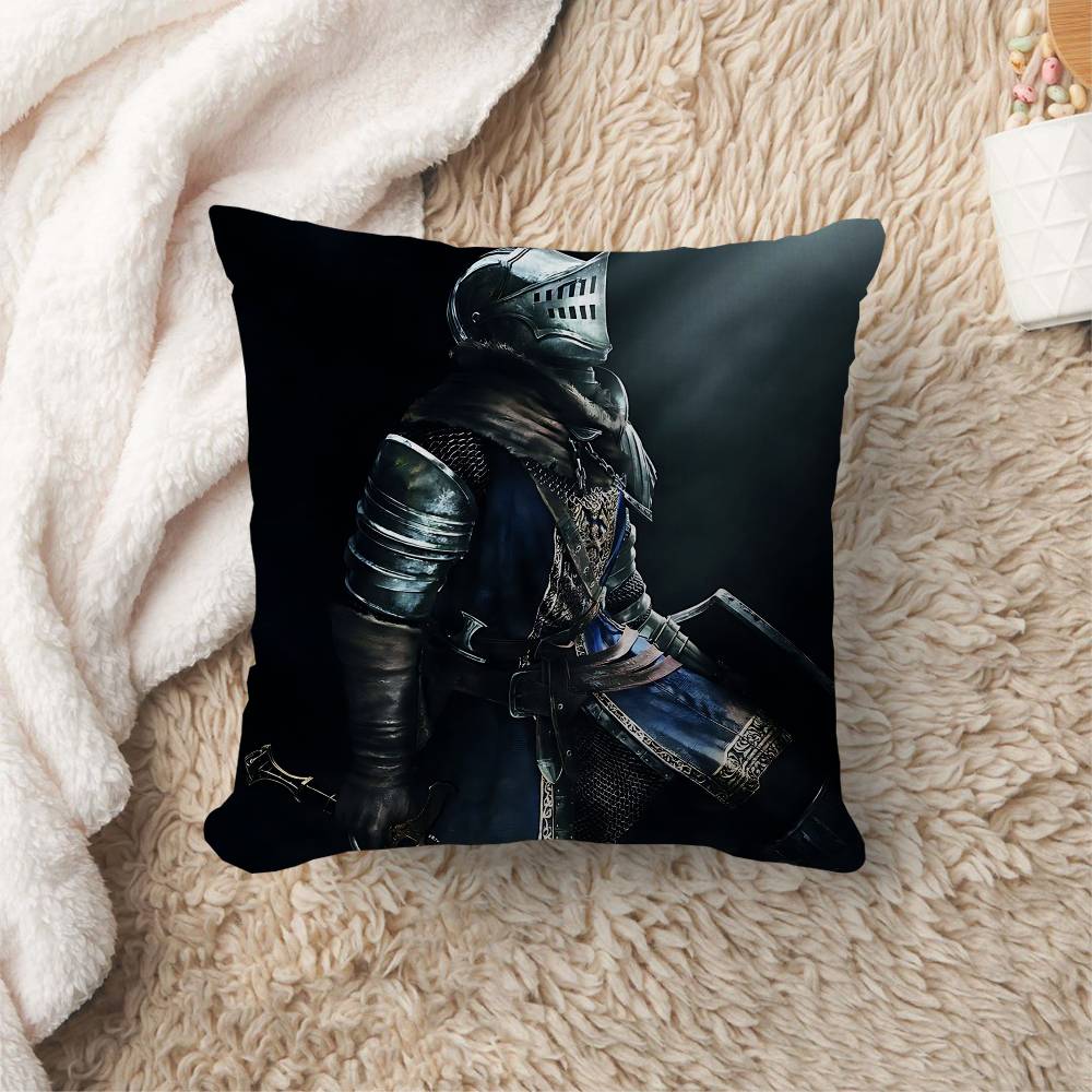 Classic Game Dark Souls Cushion Cover Inches Farmhouse Decor Home Throw Pillow Covers For Couch Decorations