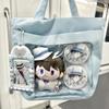 New Sweet And Cute Handbag Y2K Ulzzang Ita Bag Dolls Bag Transparent Japanese Women'S Shoulder Bag Large Capacity Crossbody Bag