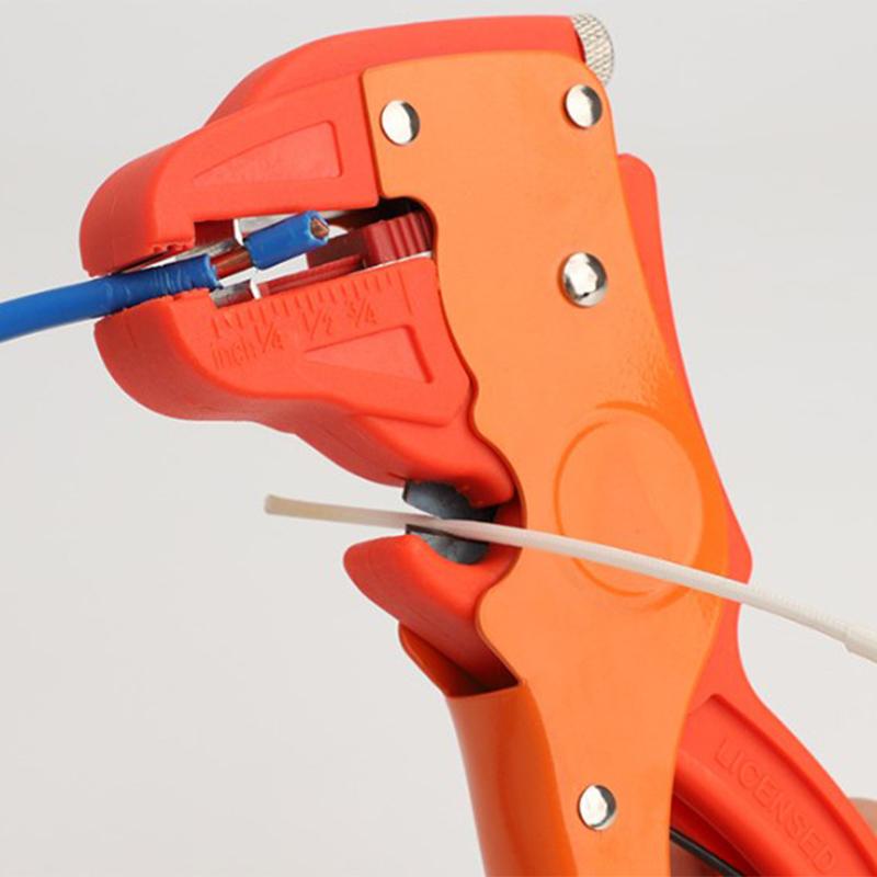 2 In 1 Automatic Quick Strip Quickstriper Wire Striper Self Adjusting Wire Stripper Multifunctional Wire Stripper Crimper Cable