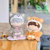YUYAKESHI Cotton Doll Clothes Animal Doll Clothes Change of Clothes Jacket Hat with Ears Stuffed Animal Costume Cute Animal Fluffy Cape (Oogami, 10cm)