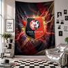 Stade Rennais FC Wall Tapestry Home Decor Wall Hanging Cloth for Bedroom Living Room Background