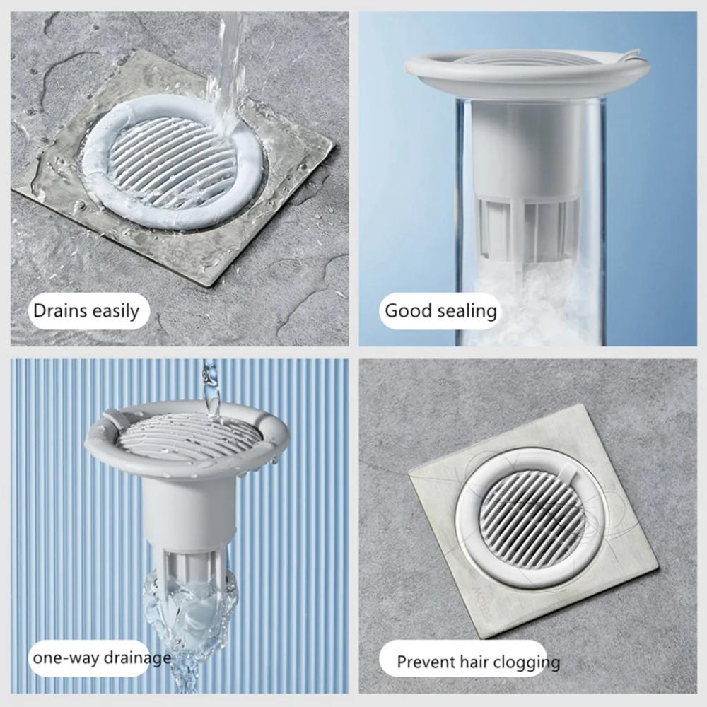 Bathroom Shower Floor Strainer Floor Drain Core Drain Backflow Preventer Hair Catcher Hair Filter Sink Kitchen Deodorant Drain