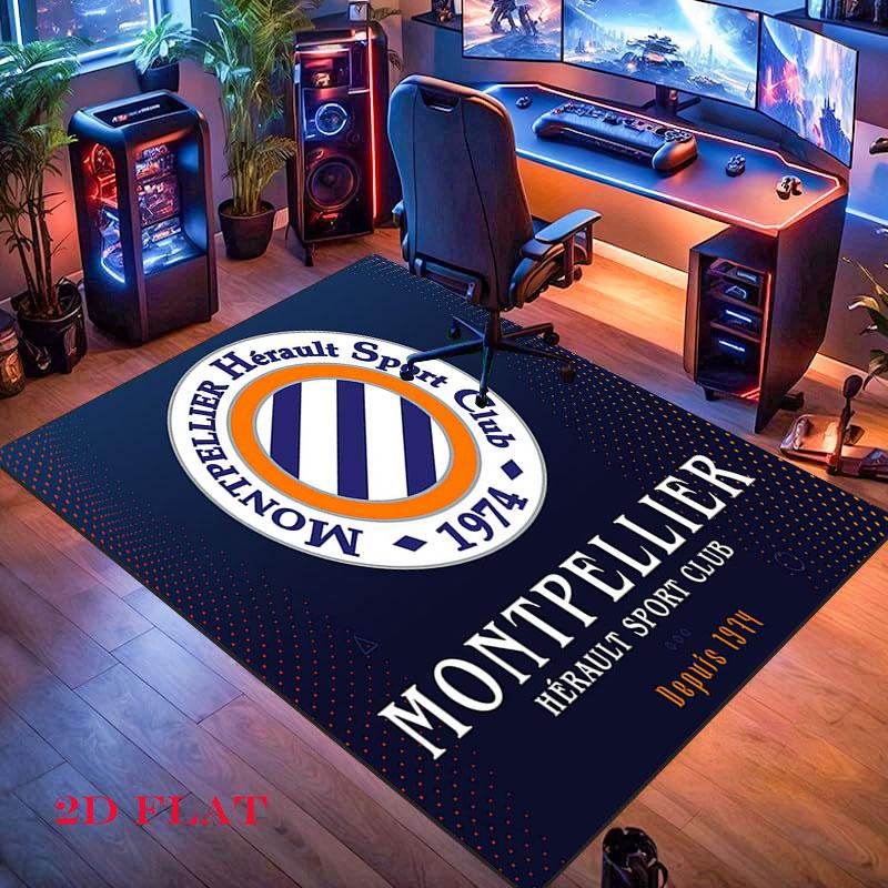 Montpellier HSC Carpet Rug for Living Room Bedroom Home Sofa Decoration,Kids play Nonslip Floor Mat
