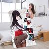 Cartoon Anime K-KakeguruiS Microfiber Blanket Quick Drying Beach Towels Oversized Printing Super Absorbent Pool Towel Blanket
