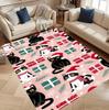Cute Cat Tree Area Rug Non Slip Washable Floor Mat for Living Room Bedroom Holiday Kitchen Bathroom Laundry Room Bedroom