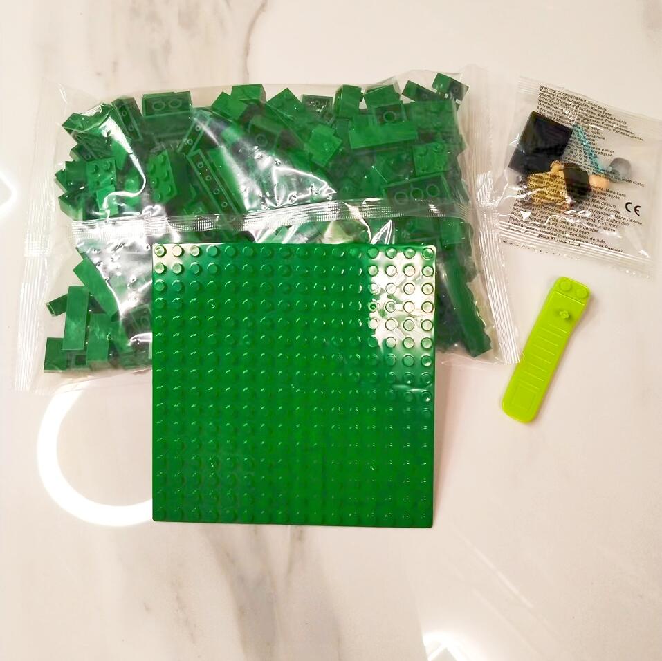 Dětské hračky Stavebnice Dárkový talíř Figurka 260g Asi 200ks Puzzle DIY pro děti 16 barev/smíšené barvy/chlapecký/dívčí styl