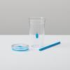 Vaso Frío Transparente Blue Bottle Coffee (16 onzas)