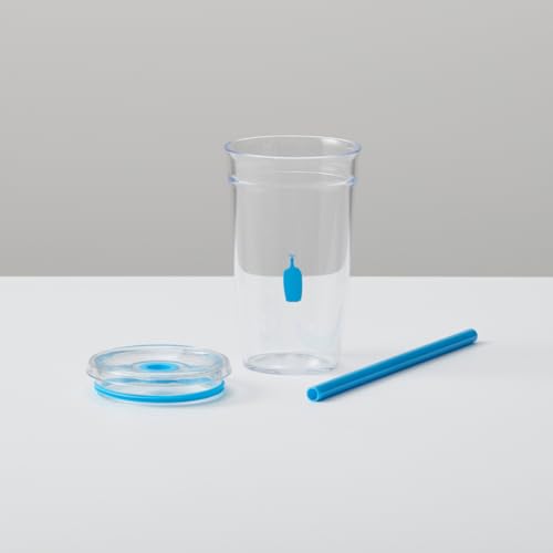 Vaso Frío Transparente Blue Bottle Coffee (16 onzas)