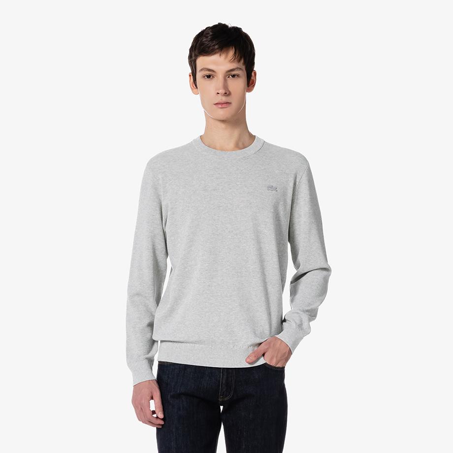 Lacoste Men's Basic Crewneck Pullover AH498E-55GCCA