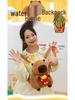 Cute Capybara Backpack Plush Toy Doll Stuffed Animal Gift for Girls' Birthday