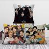 Boy Group G-GOT7-ES Band KPOP Cushion Cover Living Room Headboard Office Cushion Bedroom Cushion Sofa Nap Time Pillow Case