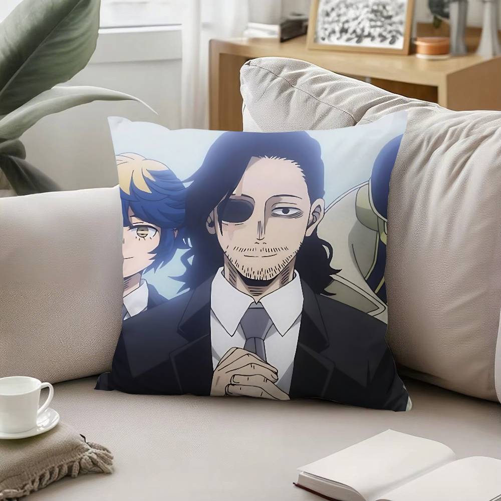 Anime SShota Aizawa Throw Pillow Covers Pattern Cushion Cover Suitable For Sofa Bedroom Car Pillow Cover