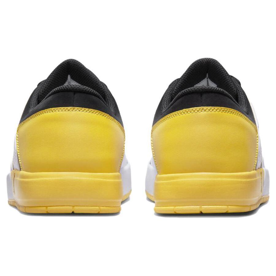 New JORDAN Nu Retro 1 Low Black Tour Yellow White DV5141-017