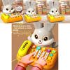 Kids Smart Toy Rabbit Phone With Recording Flashing Music For Toddlers