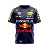 Racing Team 3D Print T-Shirt Men Summer Short Sleeve Formula 1 Motorsport Sports Tee Casual Streetwear Top