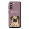 Tier Mops Nahaufnahme Handyhülle Für Samsung Galaxy S25 Edge S24 S23 S22 S21 Ultra S20 FE 5G S10 S10E S9 Plus Weiche TPU Hülle