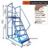 Jundinging Thickened Mobile Work Platform Ladder