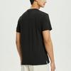 Calvin Klein Solid Color Letter Embroidery Pocket Breathable Short Sleeve T-Shirt Men Tops Black ZM01891-BAE
