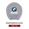 BAGG9 Car Sticker Car Seat Headrest Protective Cover Anti-Dirty Pillow Protector  For BMW X3 X5 M5 M3 E46 E90 E60 F10 E39 F30 E36 G30