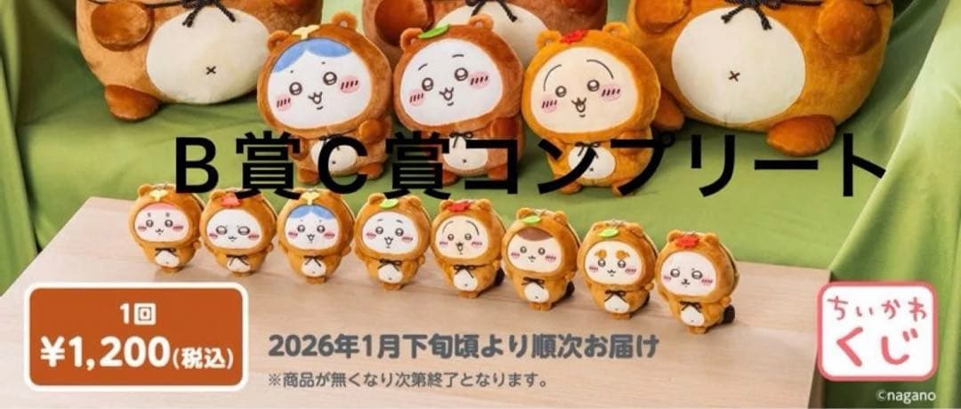 Chikawa Tanuki lottery B prize C complete.
