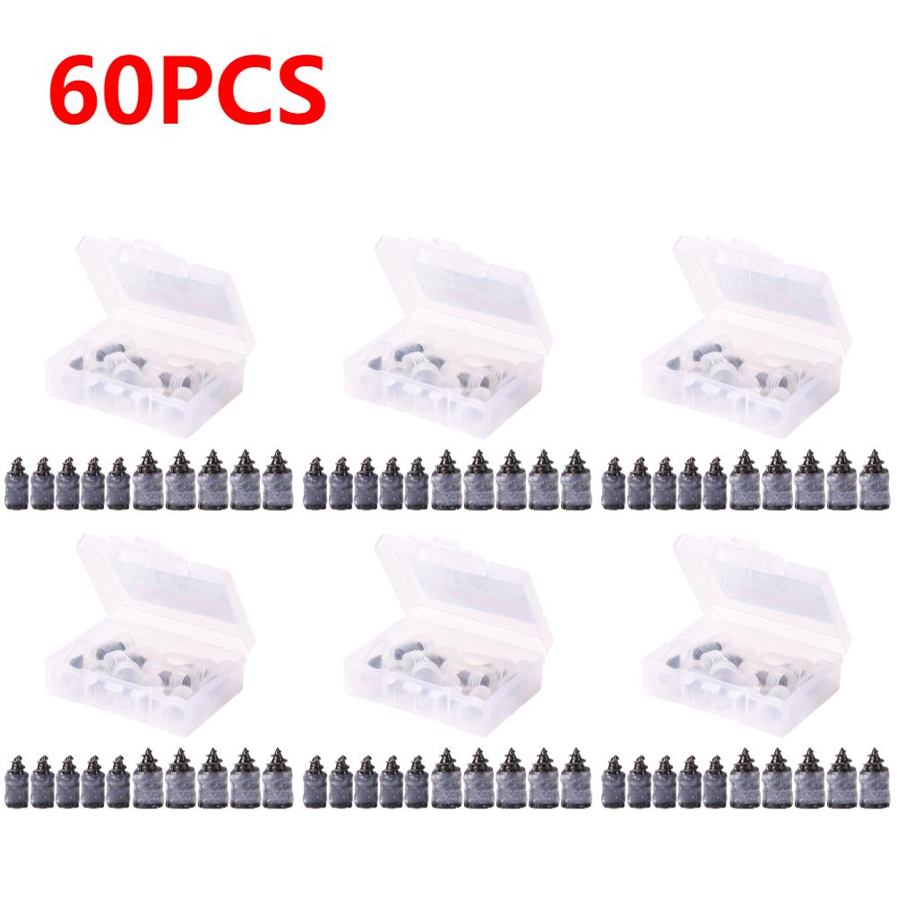 10-70Pcs Car Tyre Repair Rubber Nail Set Universal Car Motorcycle Tyre Repair Nails Truck Scooter Bike Tire Puncture Repair Too
