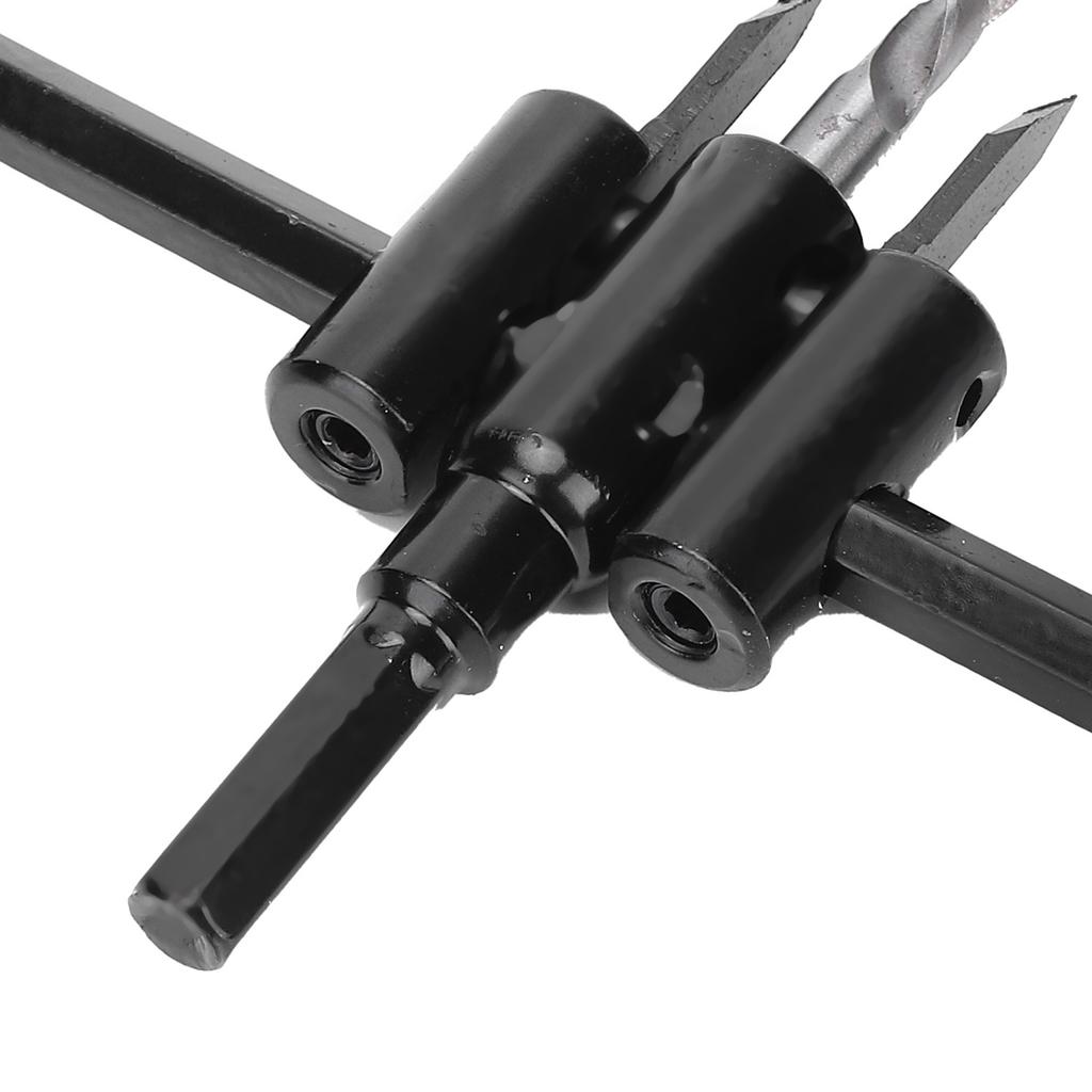   Hole Cutter Saw Kit Alloy Steel   Round Cutting for Wood Plastic Board