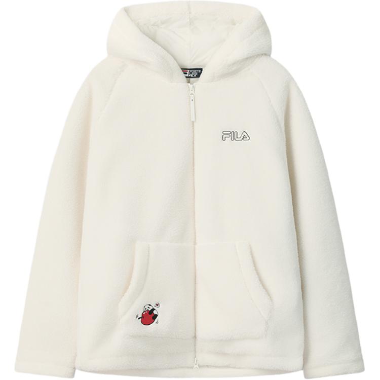 

New FILA HERITAGE Velvet feel Coat Unisex F51U548502F-IV XXL