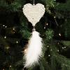 Delicate Plastic Christmas Tree Feather Pendant Angel Snowflake Christmas Hanging Decoration Elk Feather Hanging Ornament Xmas