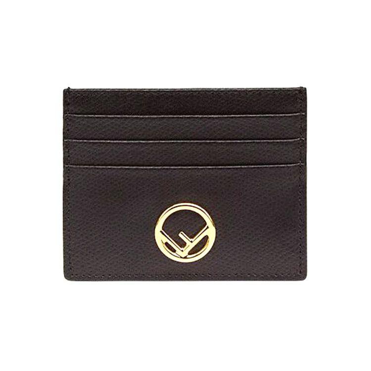

Fendi F Is Gold Logo Calfskin Card Holder Women Card Holder Black 8M0445A18BF0KUR Basic Set (Bag+Dust Bag)