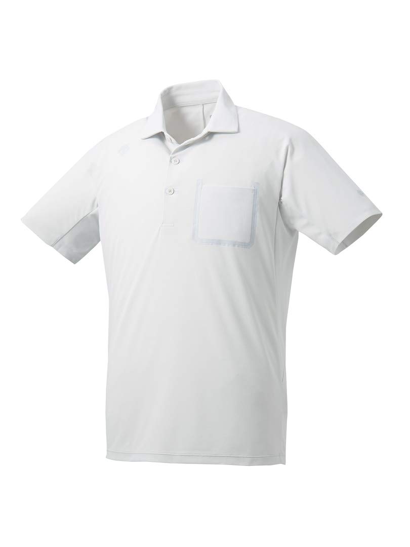 

Поло солнцезащитное Move Sports Descente, размер S, мужское, DMMRJA70Z, белое, белый